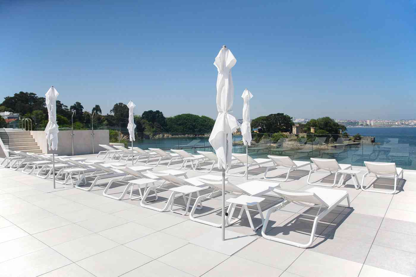 Sunbeds — rooftop daybed suite